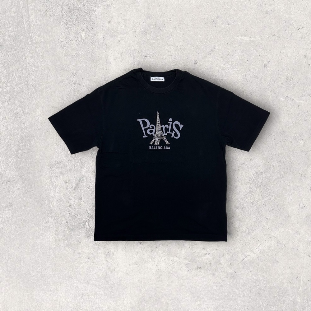 Eiffel Tower T-Shirt - Balenciaga